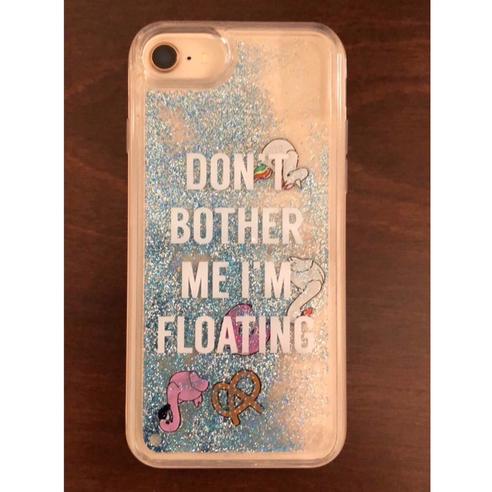iPhone Floating Glitter Case - Picture 2 of 12